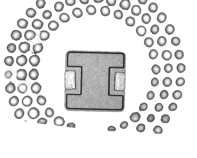 貼片電感機(jī)器視覺檢測(cè)設(shè)備檢測(cè)電感外觀方案！