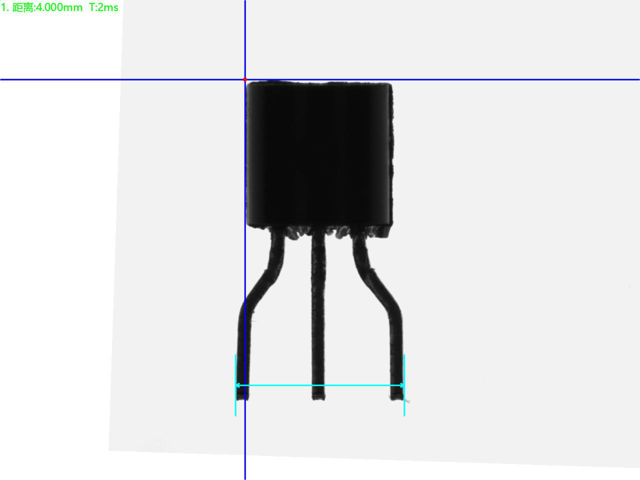 頂部背光檢測(cè)良品分析圖